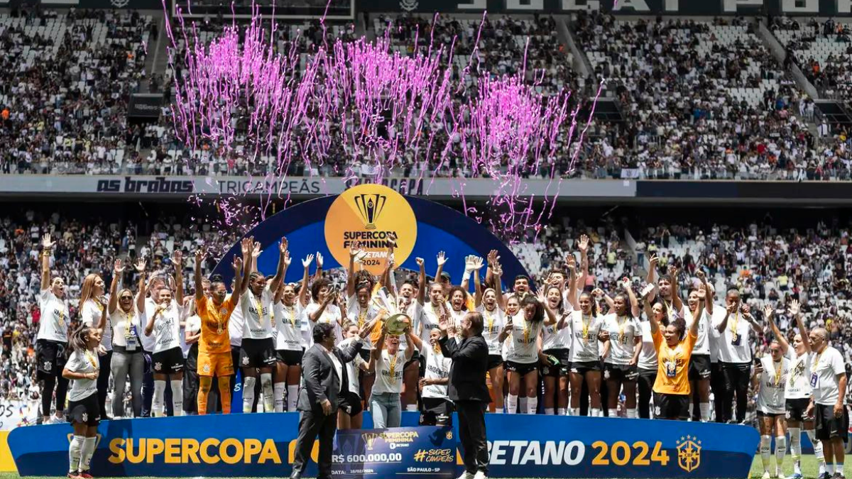 Corinthians é o campeão da supercopa feminina