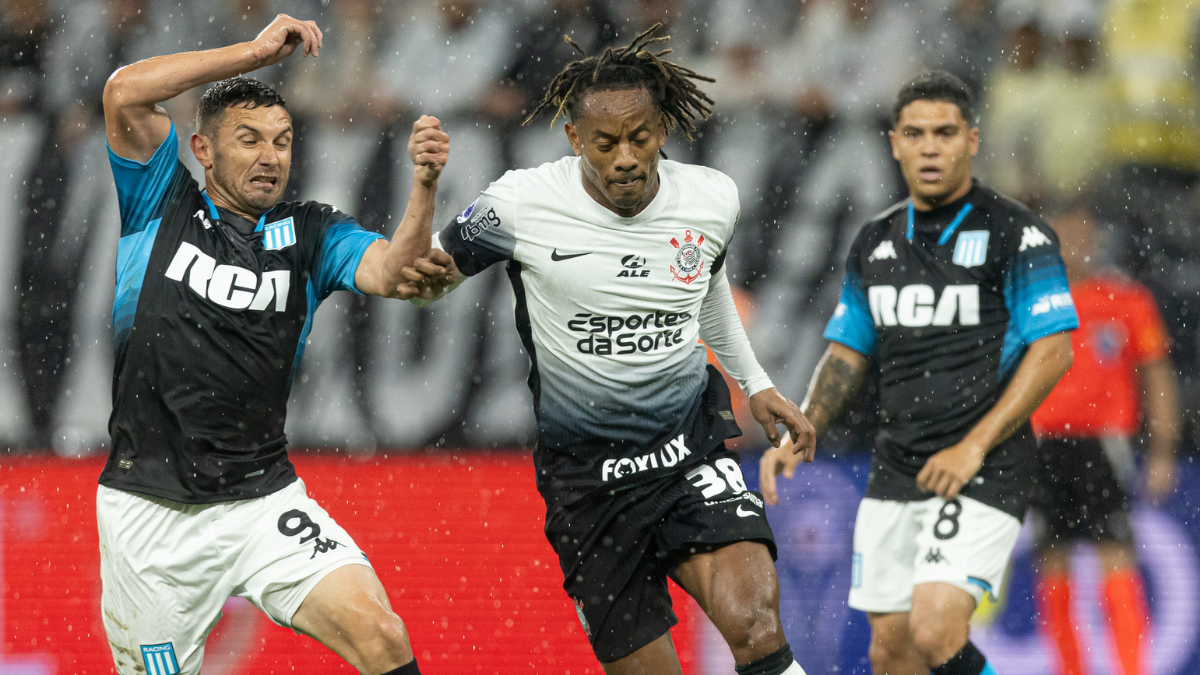 Replay: assista ao empate entre Corinthians e Racing na semifinal da Sul-Americana